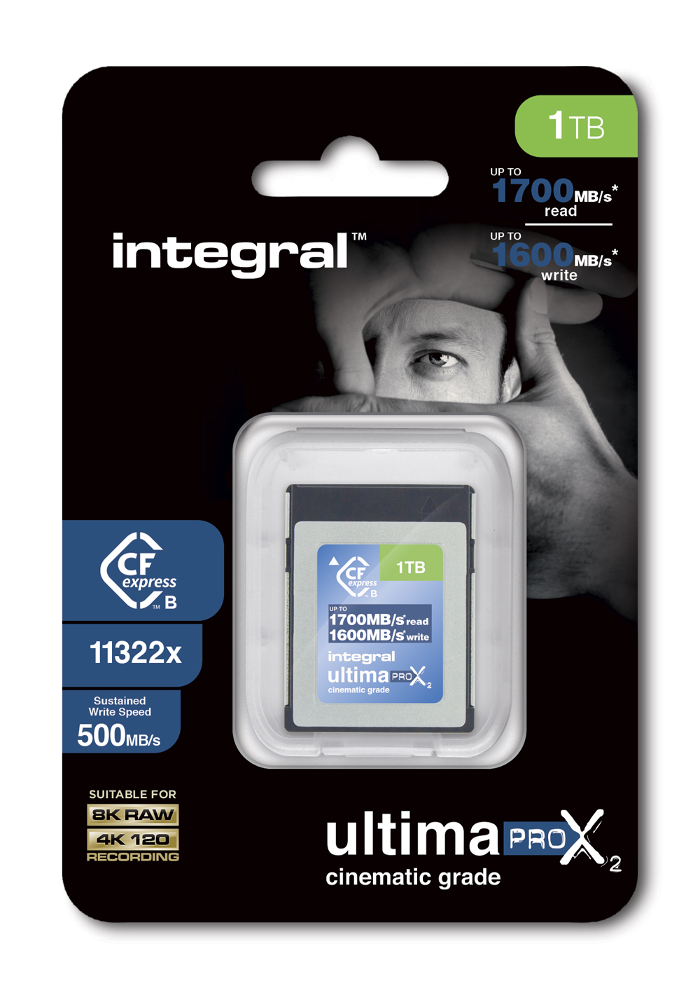 Integral Karta pamięci Ultima Pro X2 Cinematic CFexpress