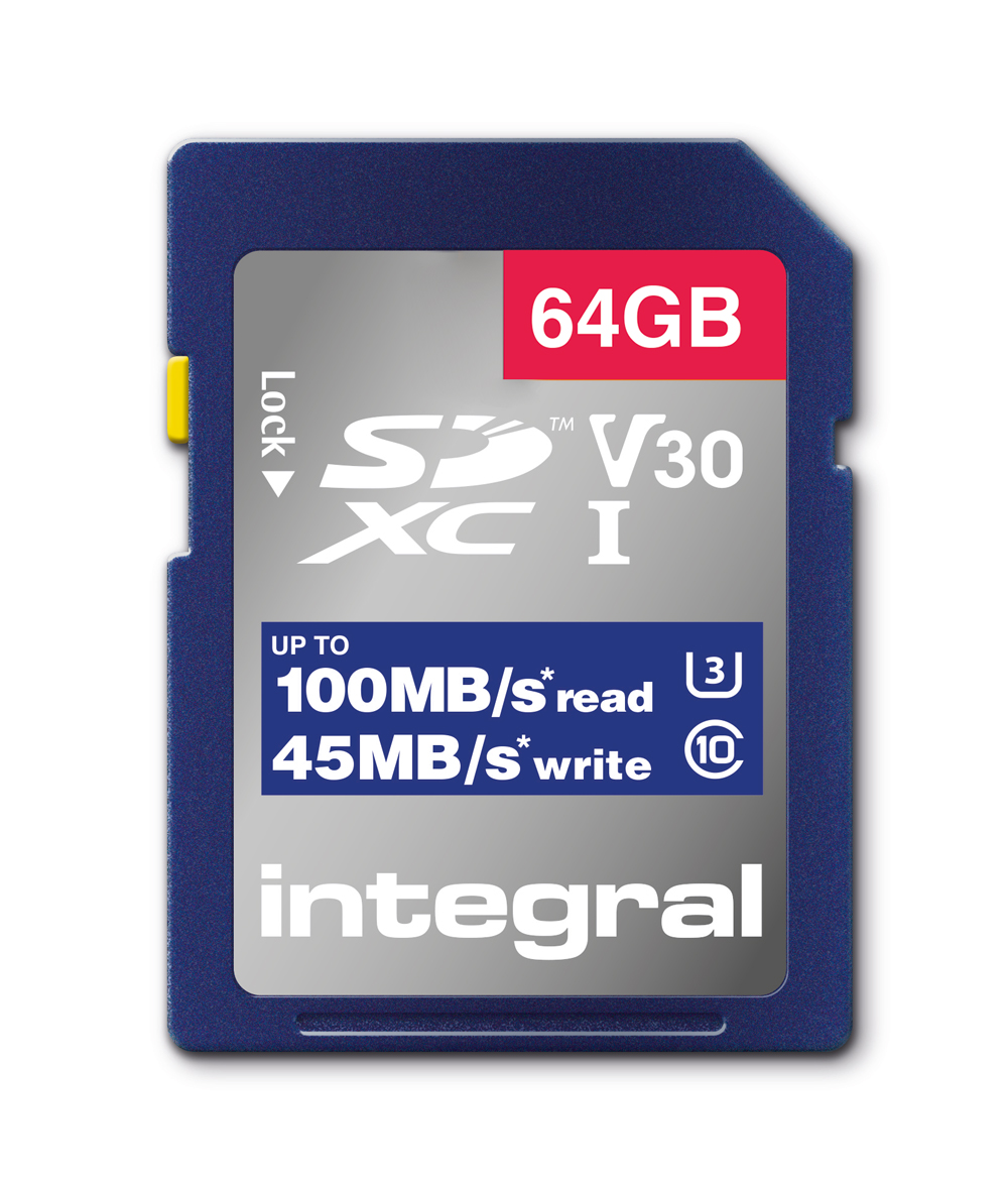 Integral Karty pamięci High Speed SDXC