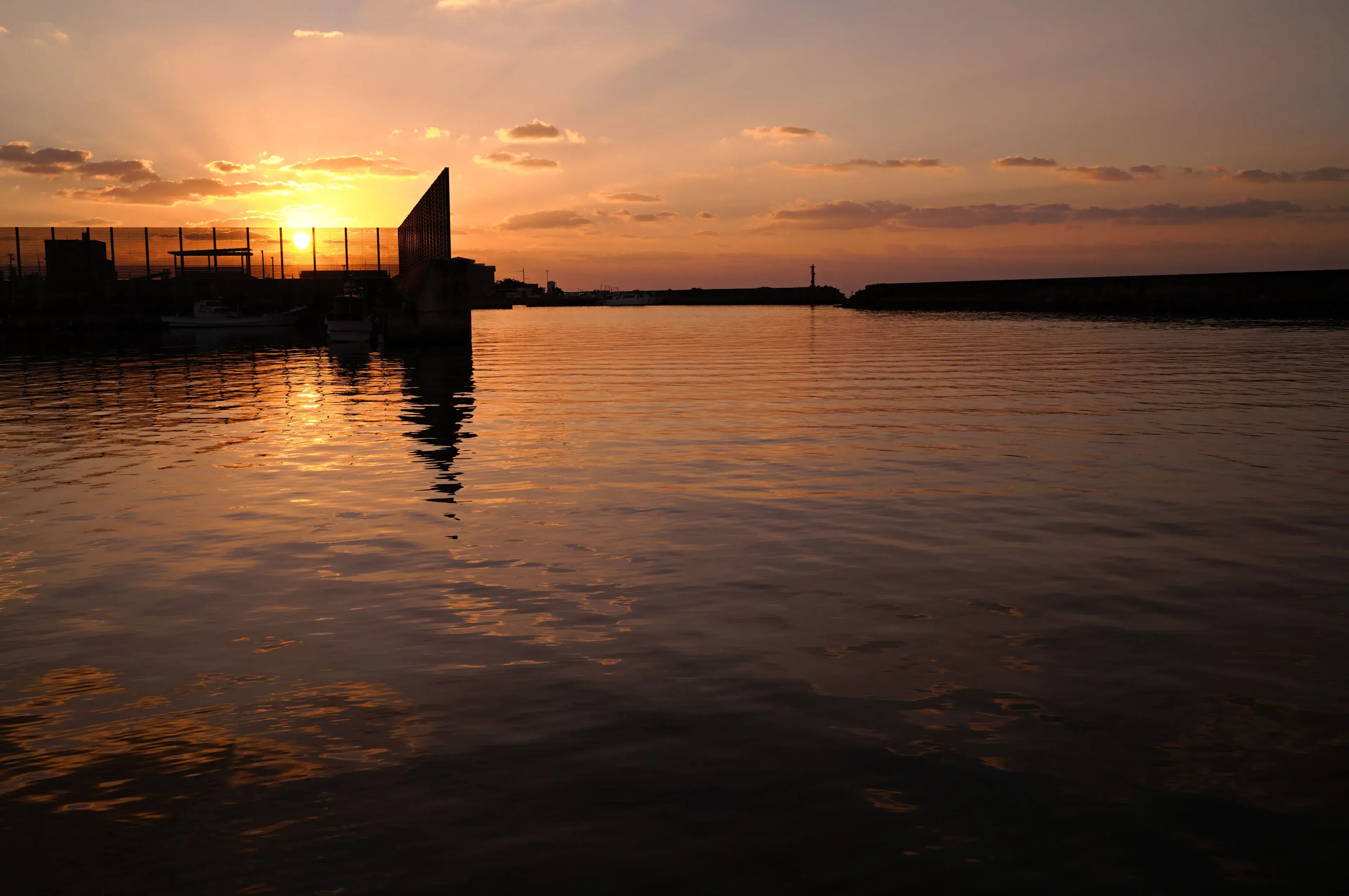 zdjęcie zachodu słońca wykonane obiektywem SIGMA 35 mm F1.4 DG II 