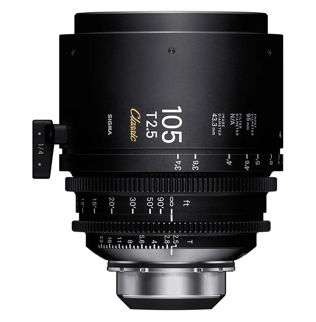 obiektyw filmowy SIGMA CINE 105mm T2.5 Classic Metric