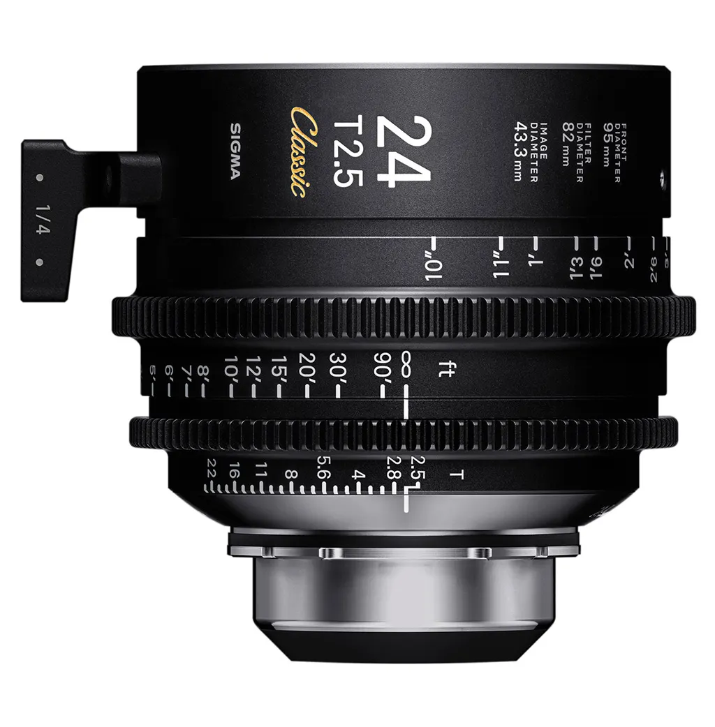 obiektyw filmowy SIGMA CINE 24 mm T3.2 Classic Metric