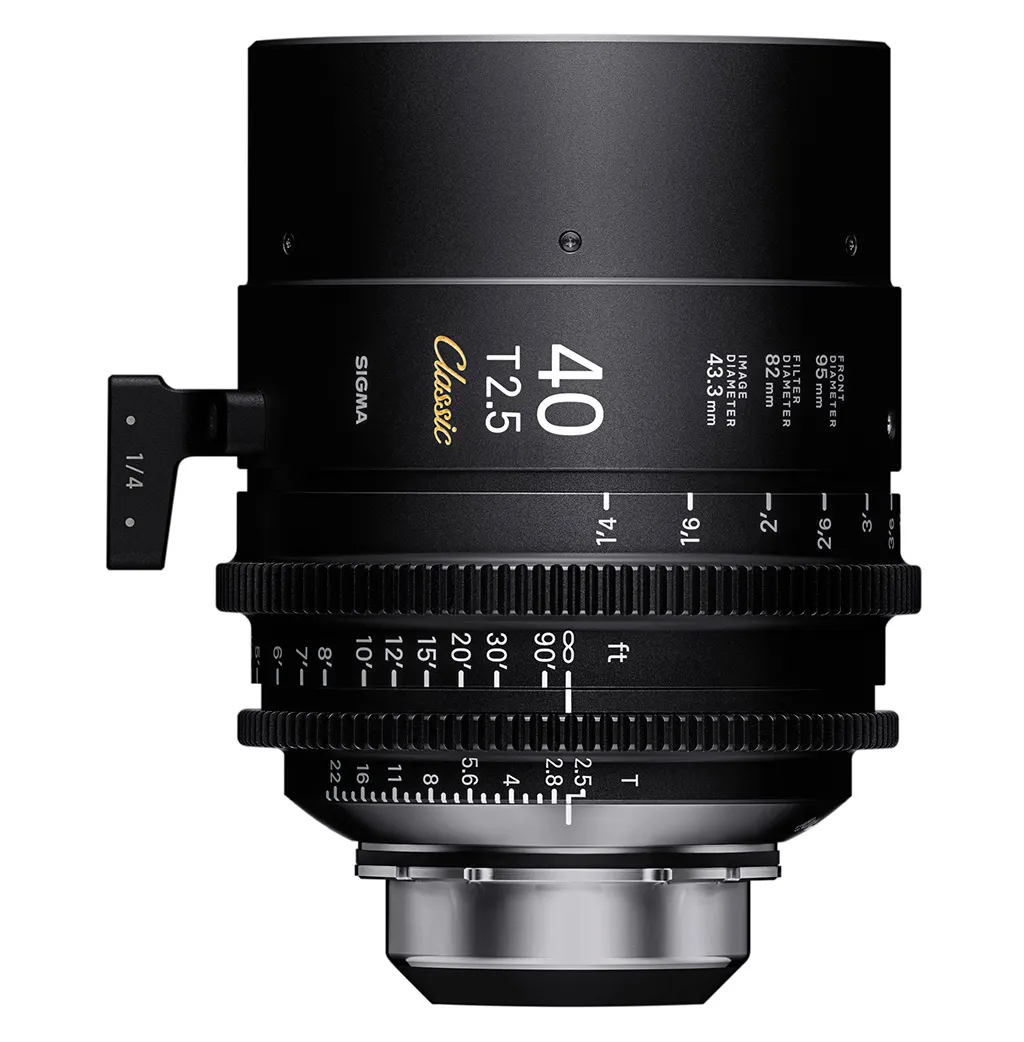 obiektyw filmowy SIGMA CINE 40 mm T2.5 Classic Metric