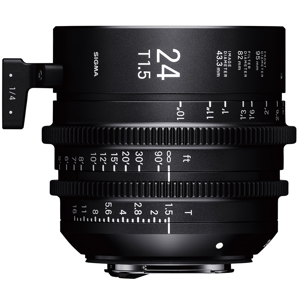 obiektyw filmowy SIGMA CINE 24 mm T1.5 METRIC