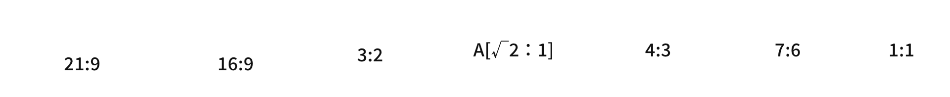 Aparat SIGMA fp proporcje