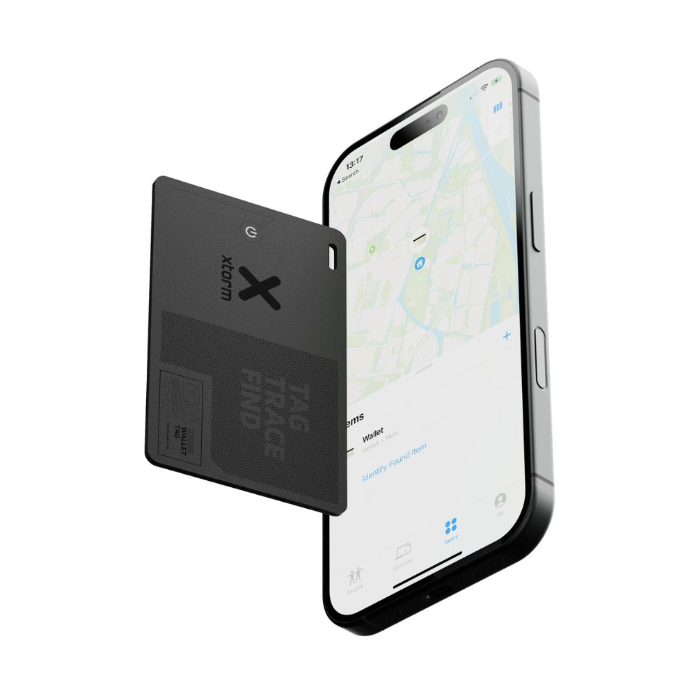 Xtorm Waterproof WalletTag z aplikacją lokalizującą na telefonie